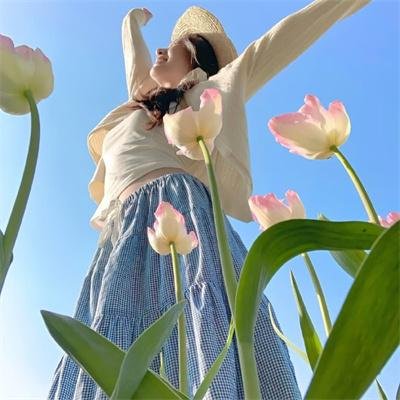 幸福美丽绽放